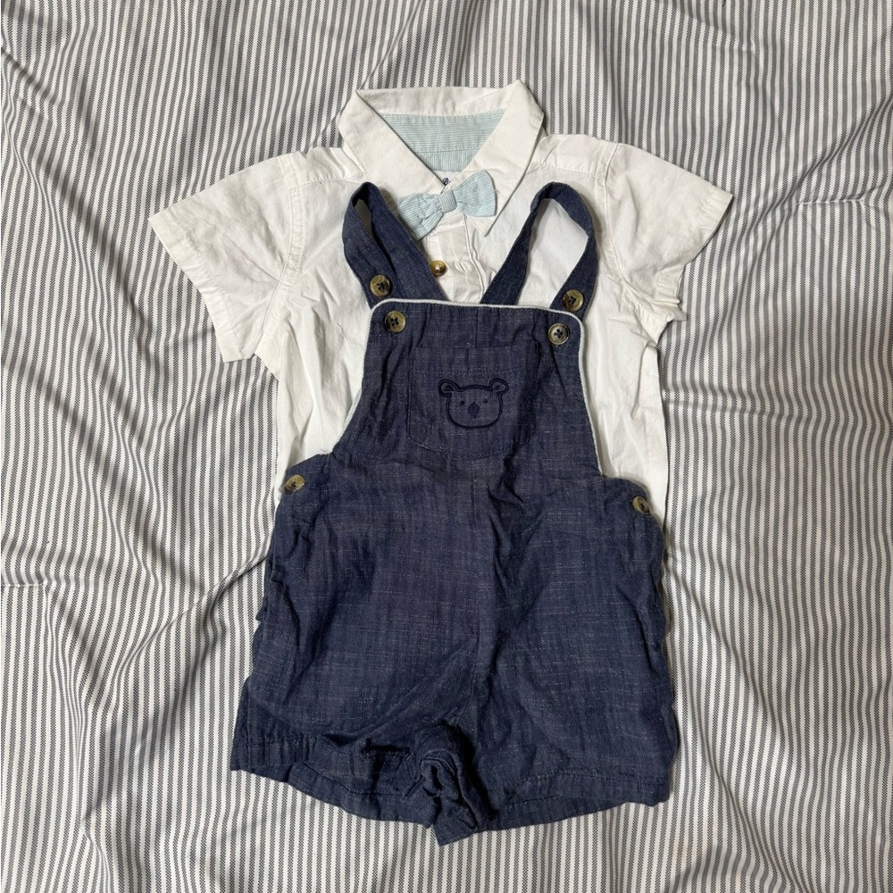 Tommy Bahama Formal Kids Overall Set